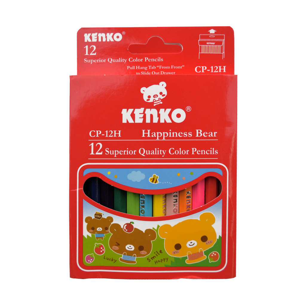 

PENSIL WARNA KENKO CP 12H PENDEK