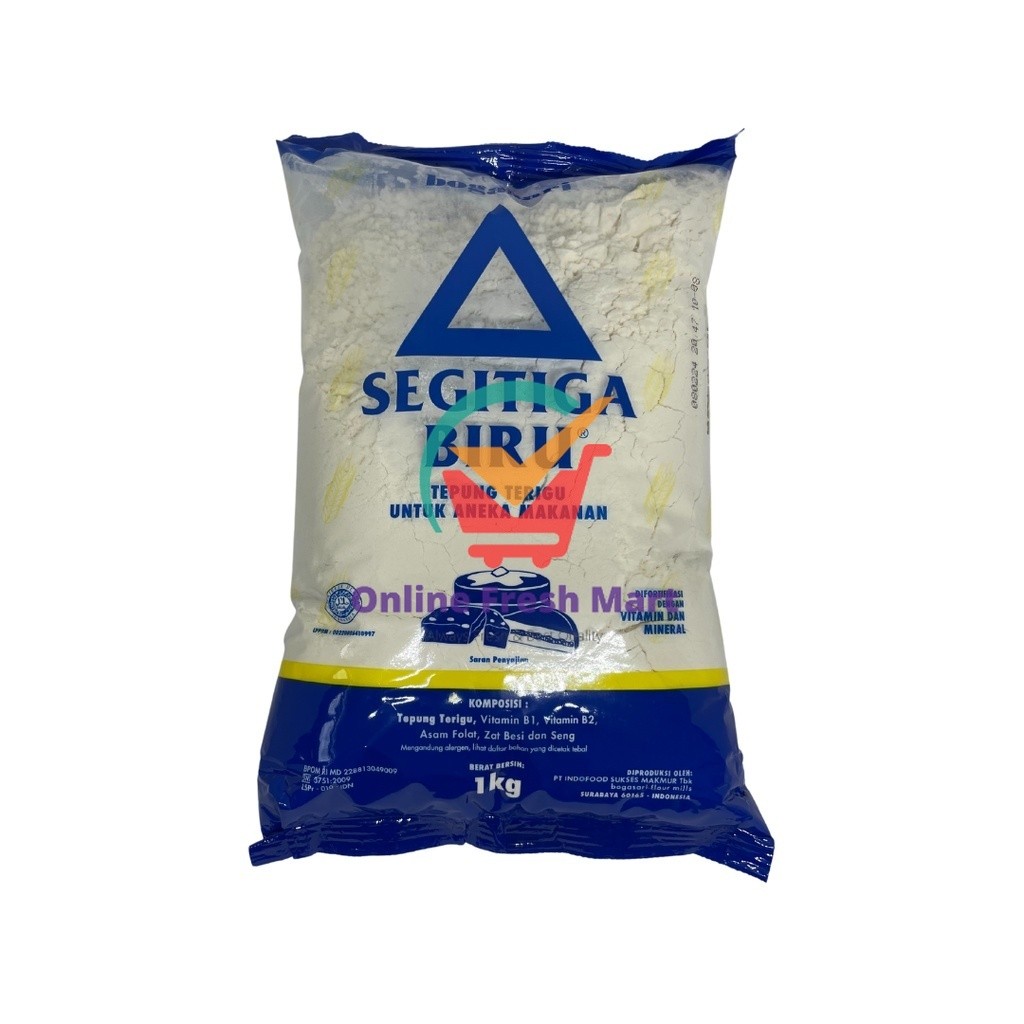 

Tepung Terigu Segitiga Biru Bogasari 1kg - Online Fresh Mart Denpasar