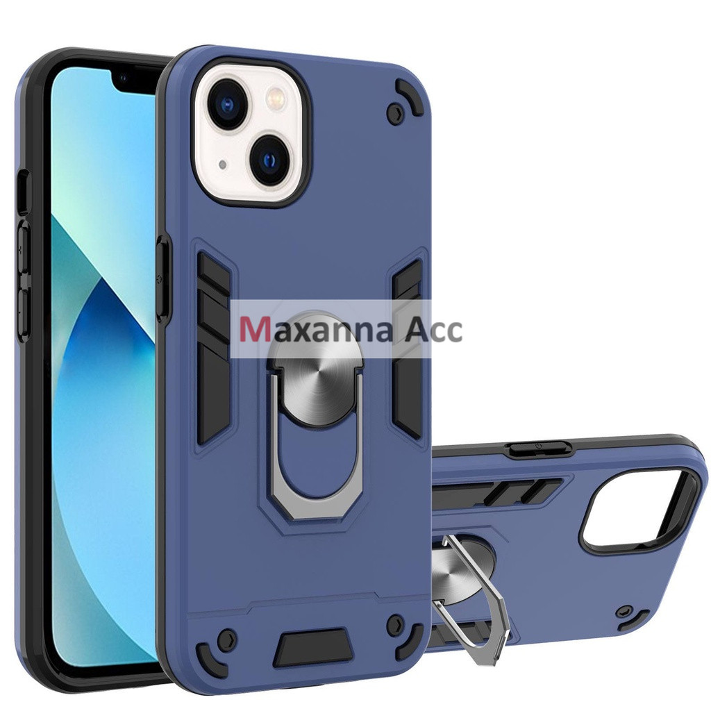 [MAXANNA] [ Vivo S1 / S1 Pro / Z1 Pro ] CASE ROBOT HARD CASE TRANSFORMER KICK STANDING + RING STAND 