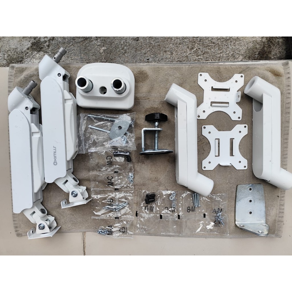 NO BOX Bracket TV Monitor LED LCD OXIMUS HYDRA-ZDP1128 (TANPA DUS) - WHITE