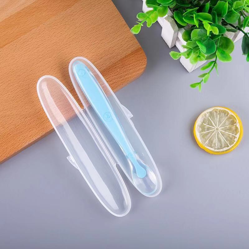 Baby Silicone Spoon Baby Feeding Training Spoon Silicone Soft Spoons Soft Complementary Food Tablewa