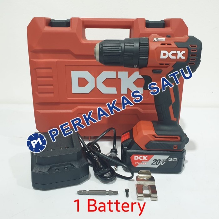 MESIN BOR IMPACT DRILL 13MM CORDLESS BRUSHLESS DCK KDJZ2050i