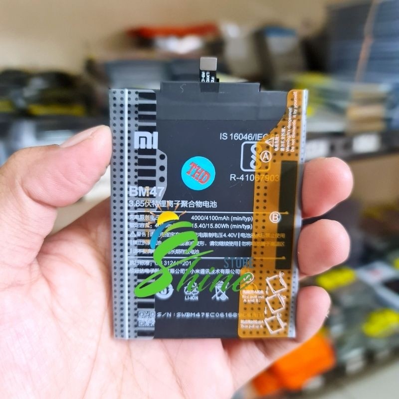 BATERAI BATRE BM47 ORIGINAL HP XIAOMI REDMI 4X BATTERY BATREI XIAOMI