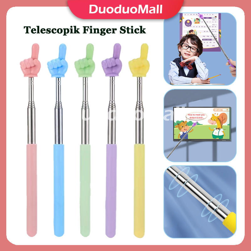 

Jari Teleskopik Baja / Telescopik Finger Reading Stick