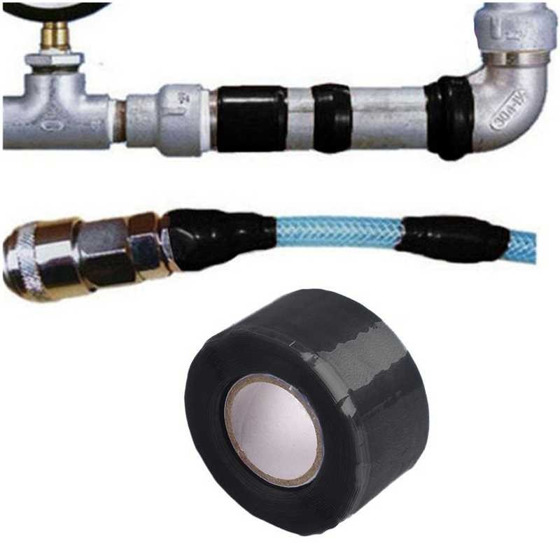 Alloet Lakban Isolasi Pipa Ledeng Waterproof 25mm 1.5 Meter / Tape Lakban Isolasi Pipa Air Bocor Sel