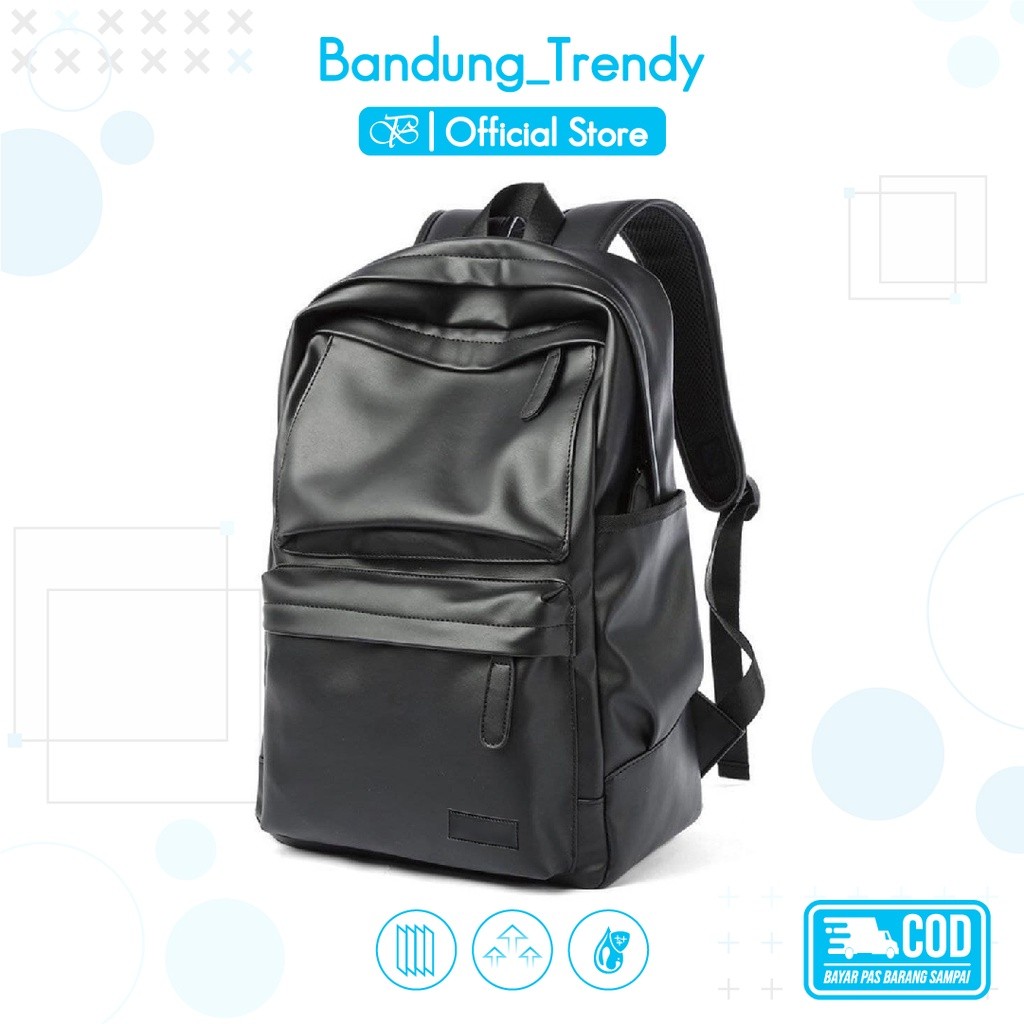 PROMO TAS RANSEL KULIT ERVARD - BACKPACK PREMIUM QUALITY - . Tas Punggung Pria & Wanita