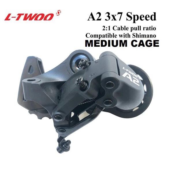 RD Ltwoo A2 7 Speed 7spd MEDIUM Cage rear derailleur Sepeda gunung xc Lipat Seli balap Mtb Hybrid - 