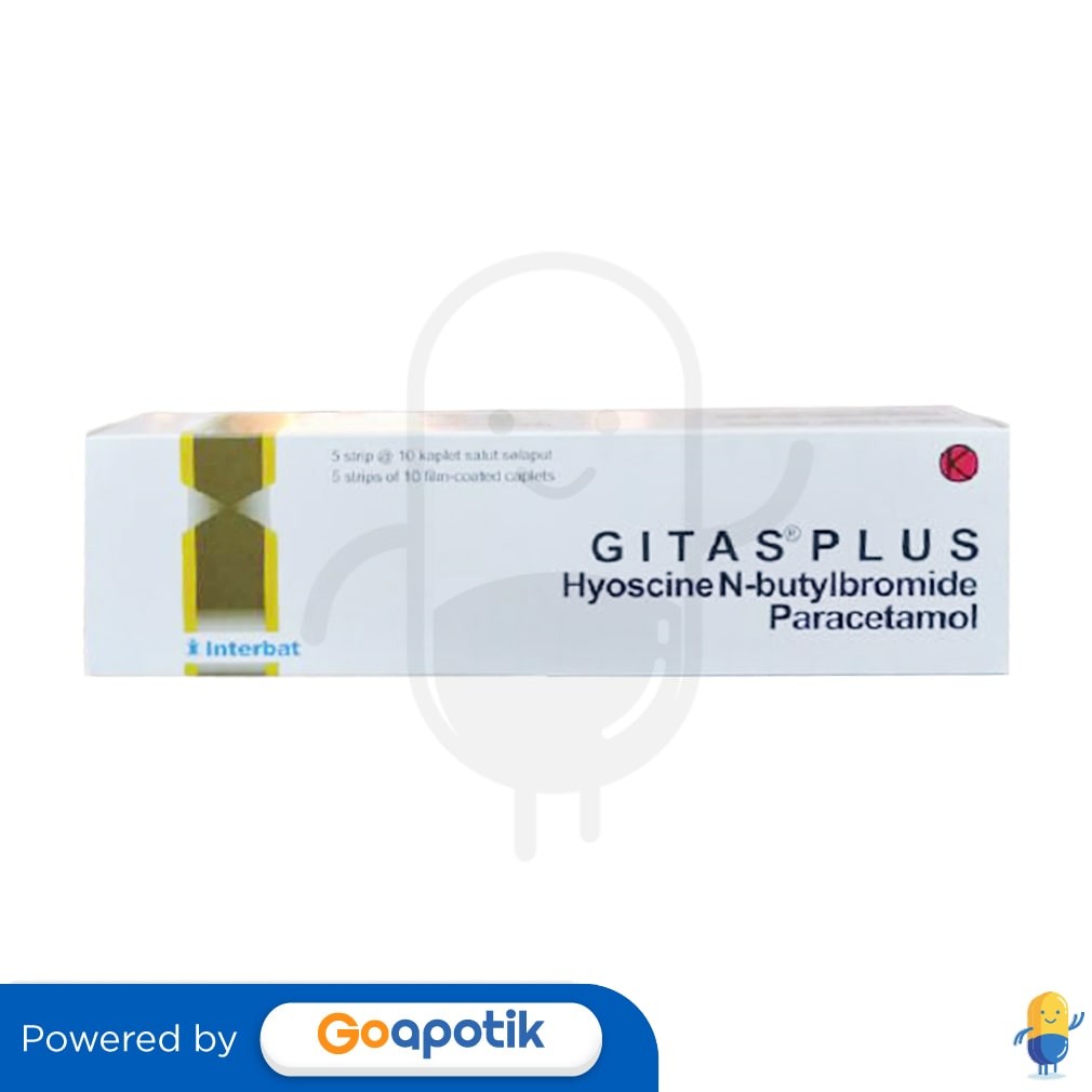 Gitas Plus Box Isi 50 Tablet