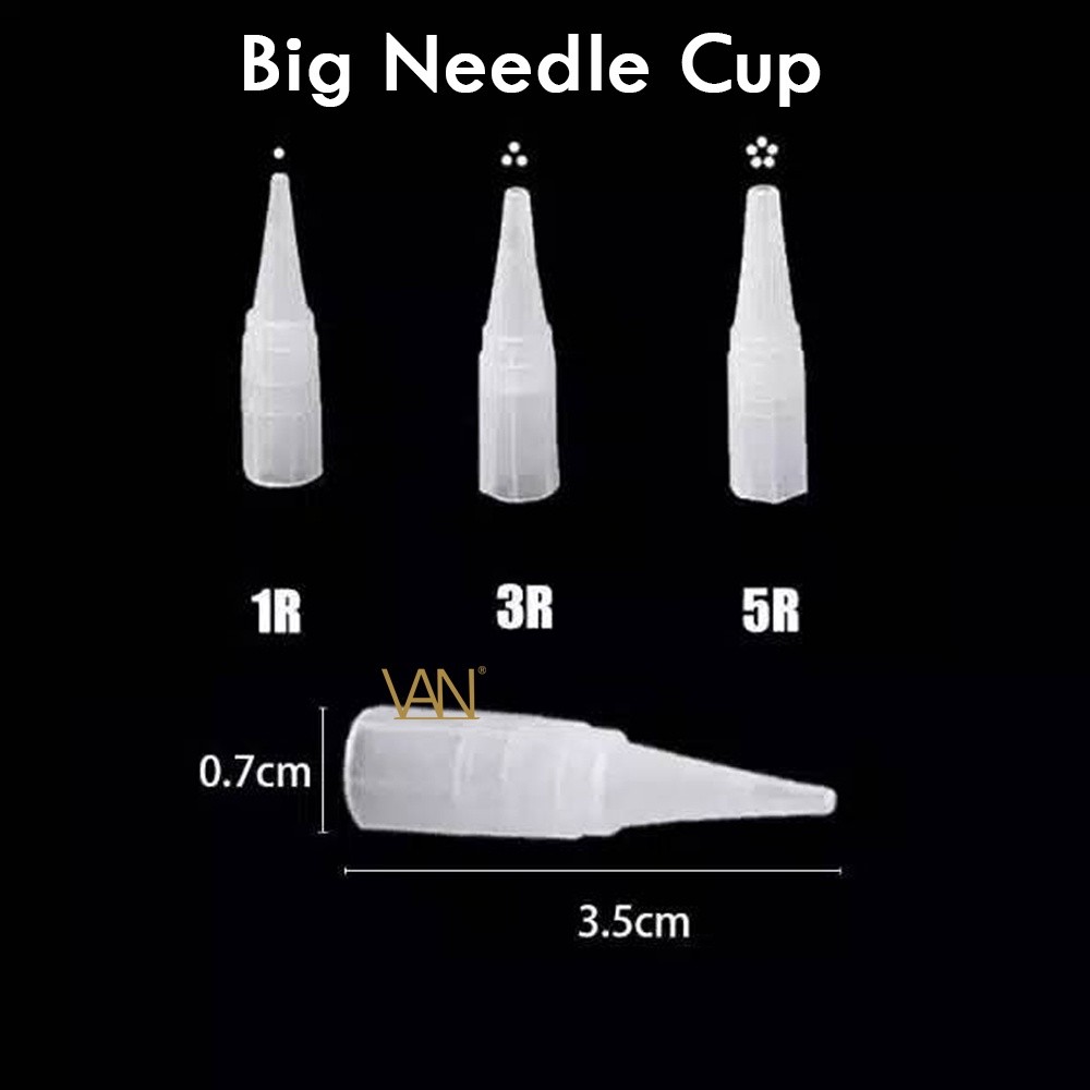 TUTUP JARUM BIG CUP 1R , 3R , 5R / TUTUP JARUM CUP BESAR / TUTUP JARUM ULZZANG