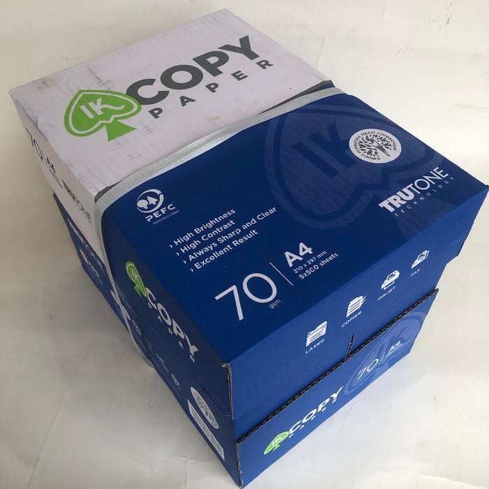 

f z e kertas HVS A4 70gr IK Copy (1 box) - stationery paperNG