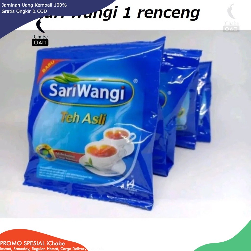

[Tokome23] DS Teh Celup Sariwangi Sachet 1 Renceng 6 pcs Teh Hitam Pilihan Indonesia