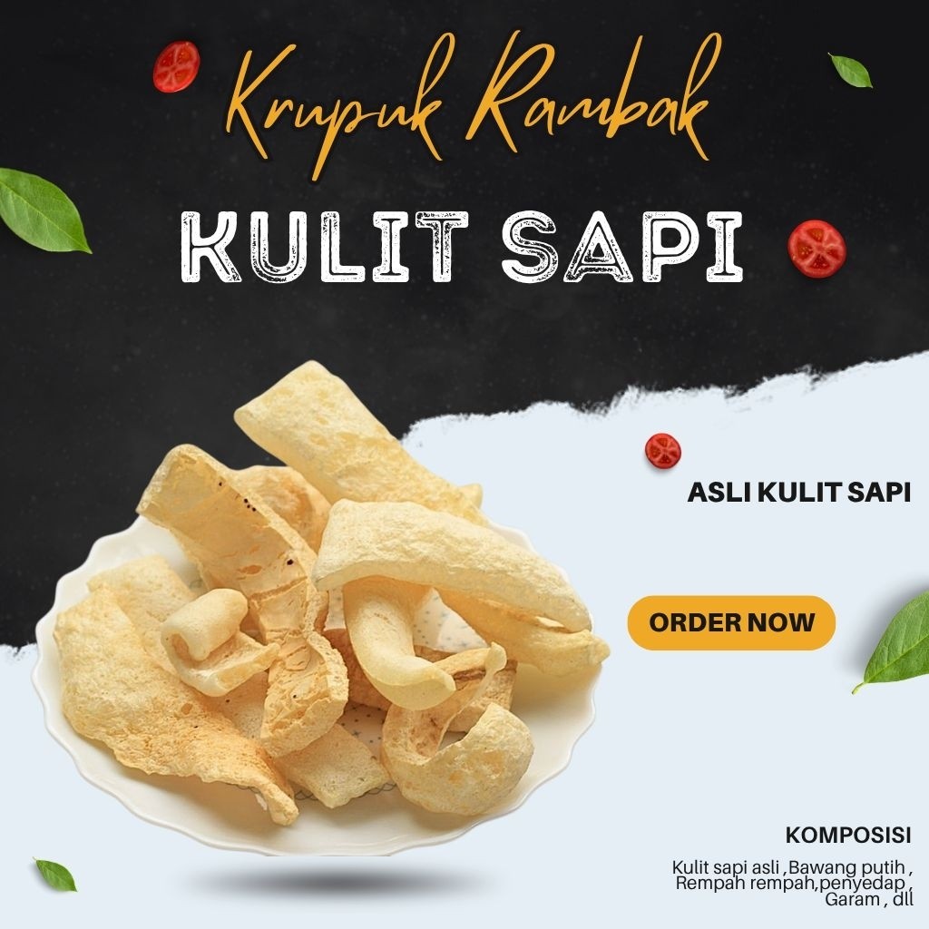 

Rambak kulit Sapi Asli Krecek rambak sapi Khas mojokerto kerupuk kulit sapi Krupuk kulit rambak Krecek rambak sapi asli siap makan 250gr Krupuk kulit sapi Krupuk rambak mojokerto Krupuk rambak Tradisional Krupuk Rambak siap makan renyah