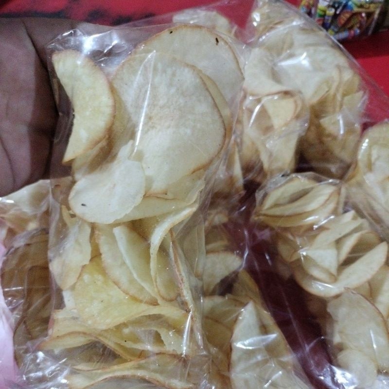 

KERIPIK UBI - SINGKONG ASIN RENYAH GURIH