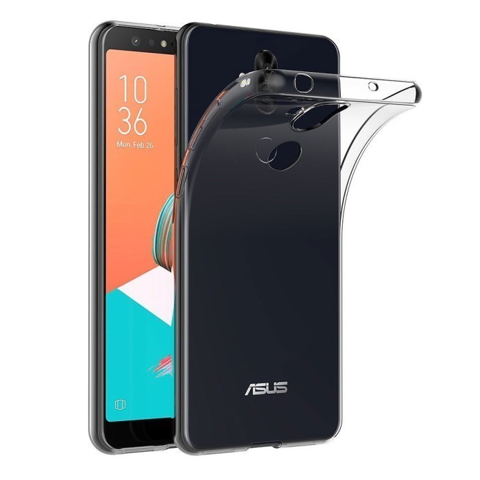 CASING ULTRATHIN ASUS ZENFONE 5Q ZC600KL SOFT SILICONE BENING TPU TRANSPARAN