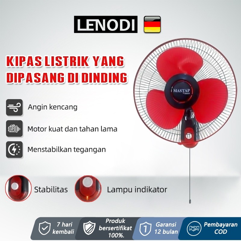 Wall Fan 16Inch / Kipas Angin Tembok / Kipas angin tempel dinding 16 inch Kipas Dinding