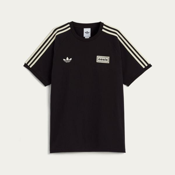 Adidas x Oasis Tour 3 Stripes T-shirt Black KT3445