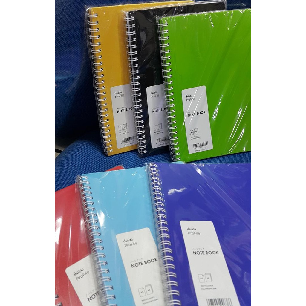

READY NOTE BOOK / RING / MEMO BUKU DIARY CATATAN DAIICHI A5 SIAP KIRIM