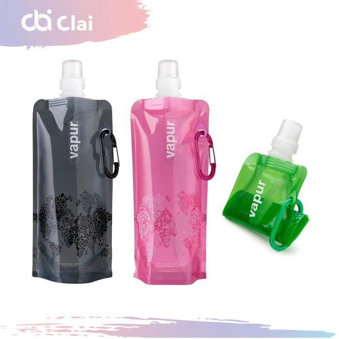 CLAI Botol Lipat Mini Camping Outdoor