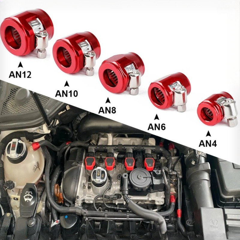 Klam Selang Bensin/Clem Selang Bensin/Aluminium Klem Aluminium Hose Clamp Untuk Mobil An4/An6/An8/An