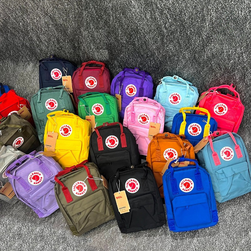 KUNKUN FOX CLASSIC 7 L COLORFUL WATERPROOF BACKPACK BAGPACK // KUNKUN 2500 & 2501