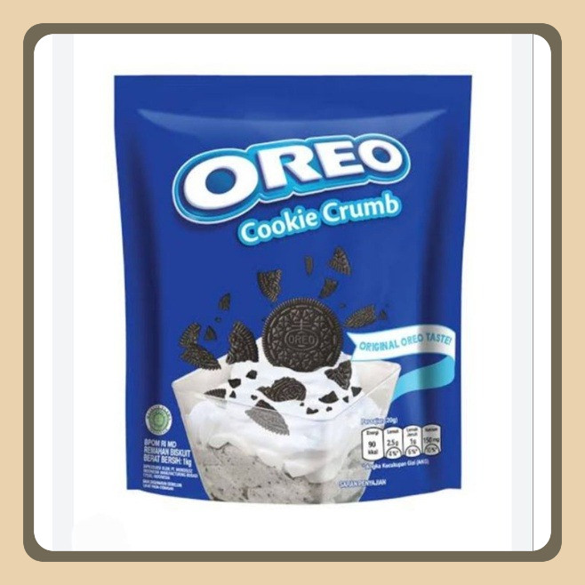 

OREO COOKIE CRUMBLE 1KG