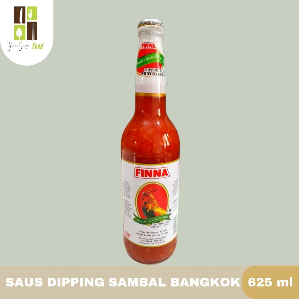 

Finna Dipping Sauce For Chicken Saus Ayam Goreng Saus Bangkok [625ml] Harga Promo 25.000 exp bulan OCT 2024 / NOV 2024