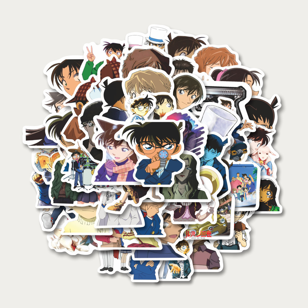 

Sticker Pack Sticker Anime Detective Conan (Meitantei Konan) | Sticker TUMBLR | Stiker LAPTOP KOPER HELM