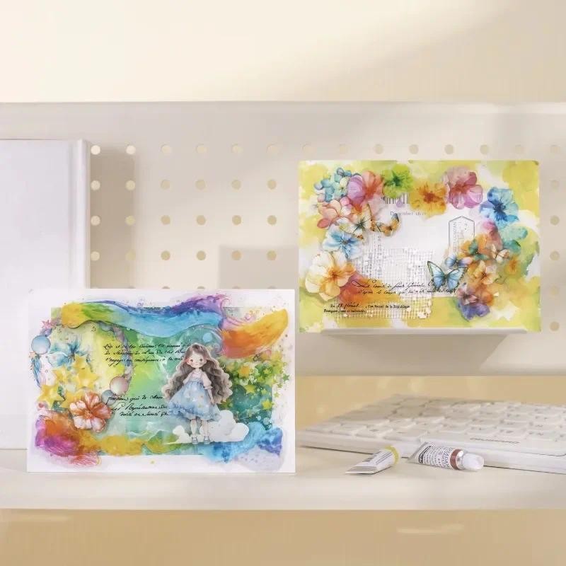 

80Sheets/pack Everyday Series Handbook Priming Notebooks Basic Sketch Rhythm Stone Watercolor CureNotebooks Writing Pads