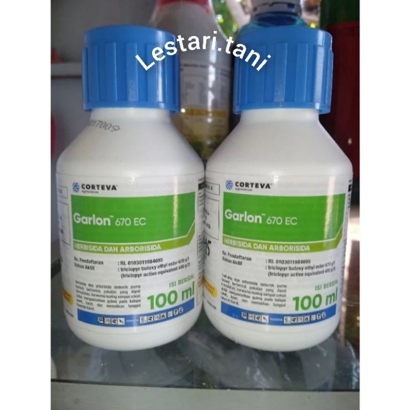 GARLON 670 EC (100ML)ampuh membunuh anak kayu,Tunggul pohon karet dll