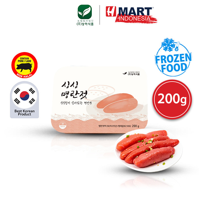 

SANGHA FOOD Seasoned Pollack Roe - Telur ikan Pollack Berbumbu 200g