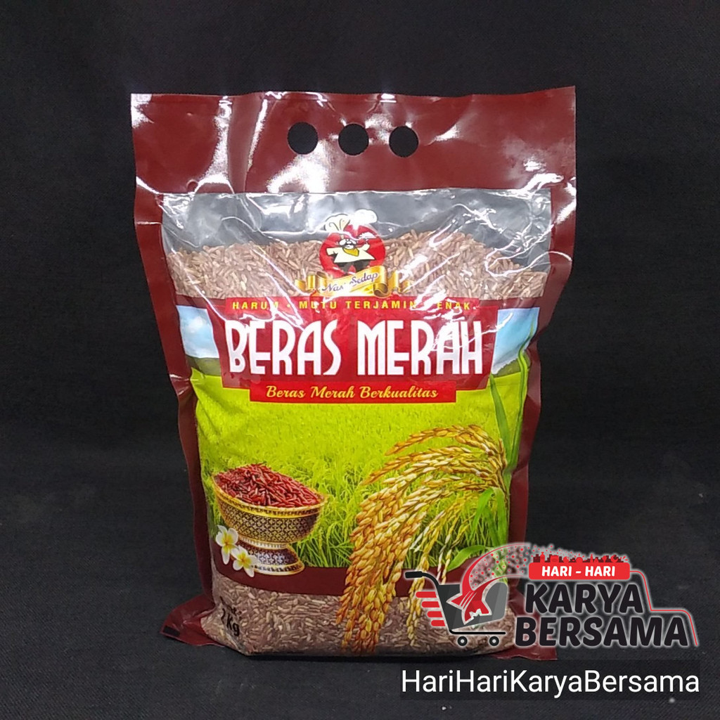 

MAKANAN BAHAN POKOK BERASKU BERAS MERAH PACK 2KG