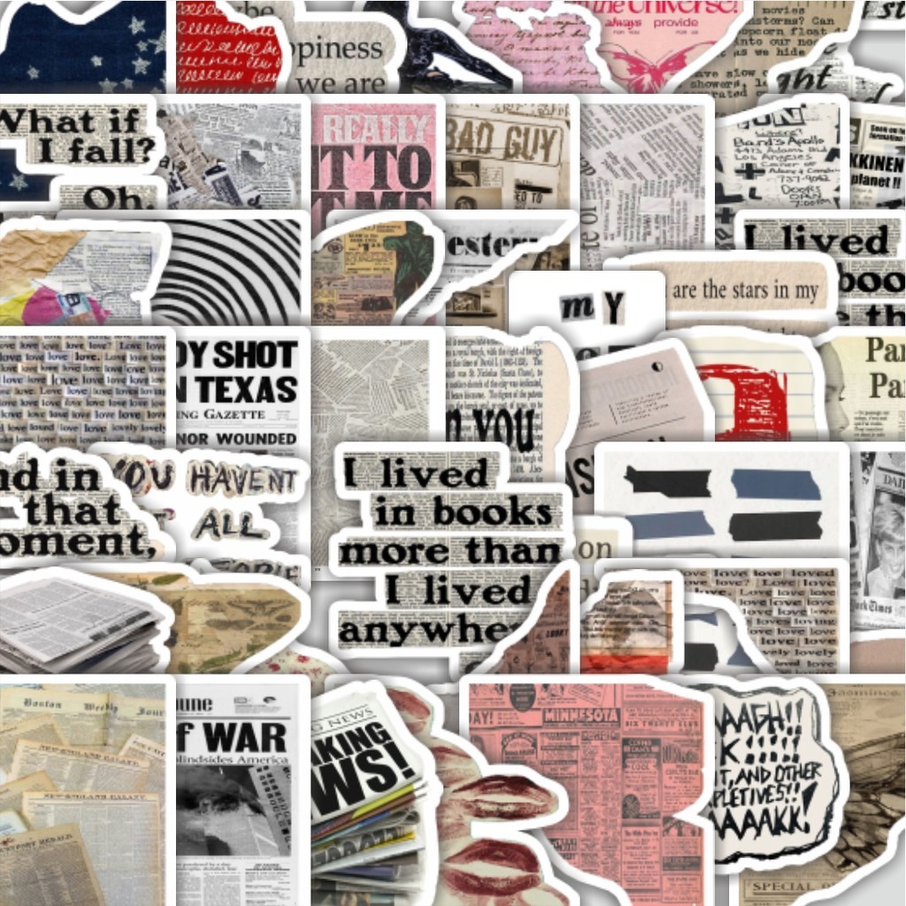 

Stiker Cutting Pack Stiker Aesthetic Koran Pinterest Isi 100Pcs Series Aesthetic Lucu Keren Untuk Koper Bahan Vynil