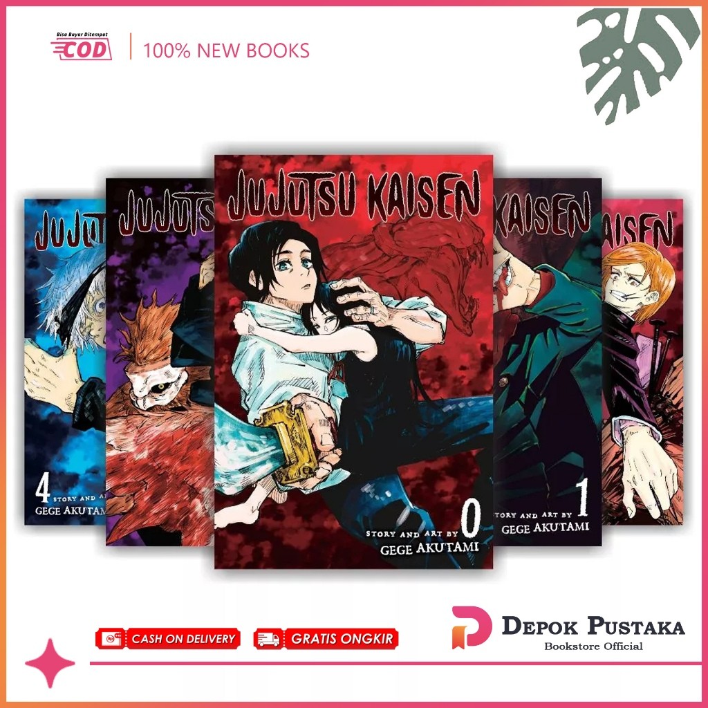 Komik Jujutsu Kaisen, Vol 0-32 (Indonesia/English)