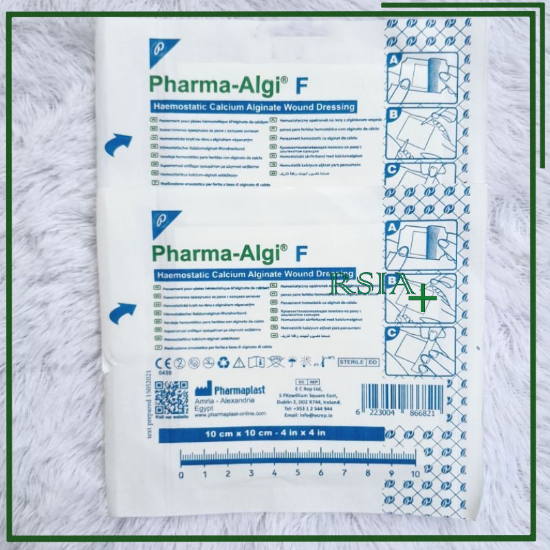 PEMBALUT LUKA DIABETES BERNANAH Plester Luka PHARMA ALGI F 10x10 RSIA