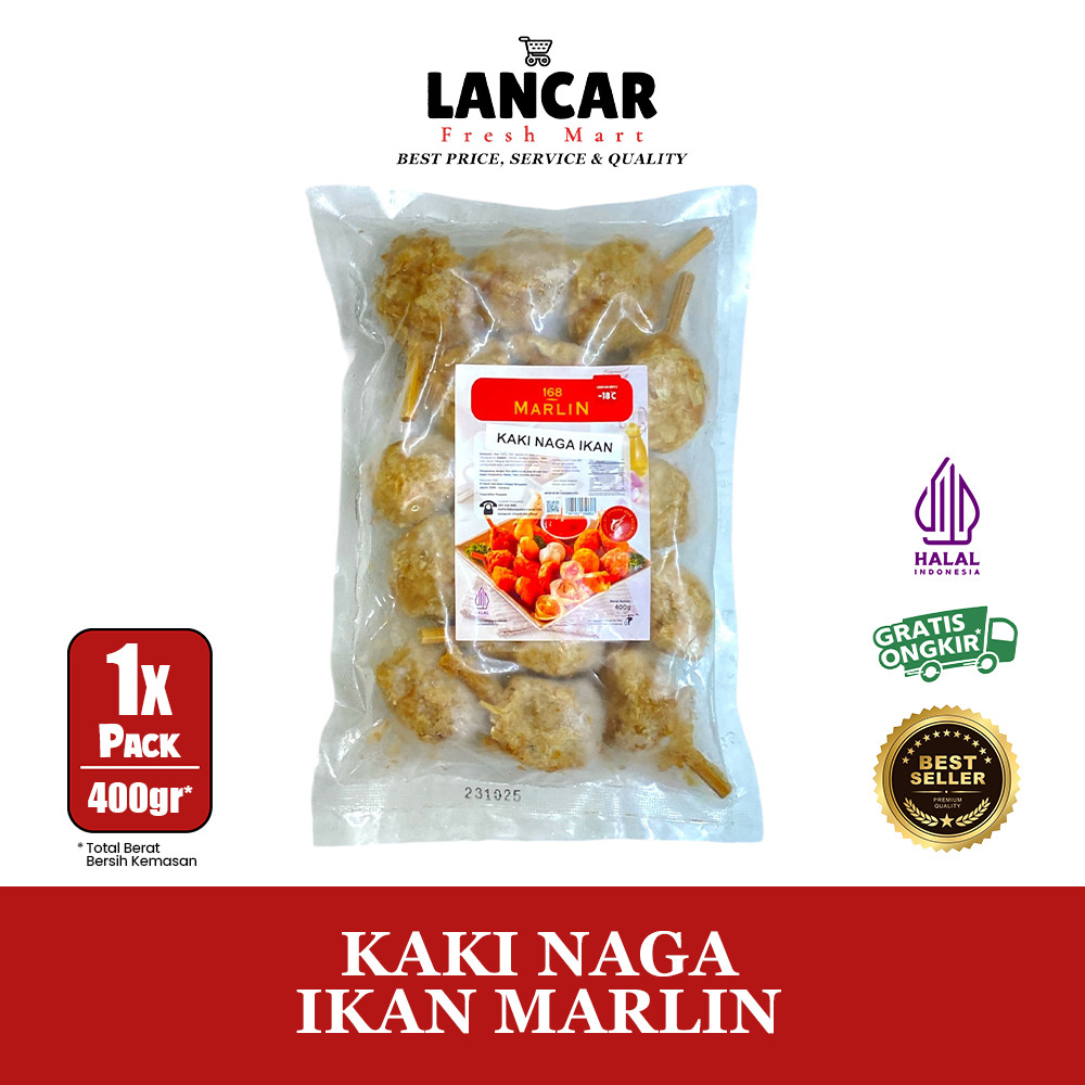 

KAKI NAGA IKAN MARLIN 168 500GR / MARLIN 168 KAKI NAGA IKAN 500GR