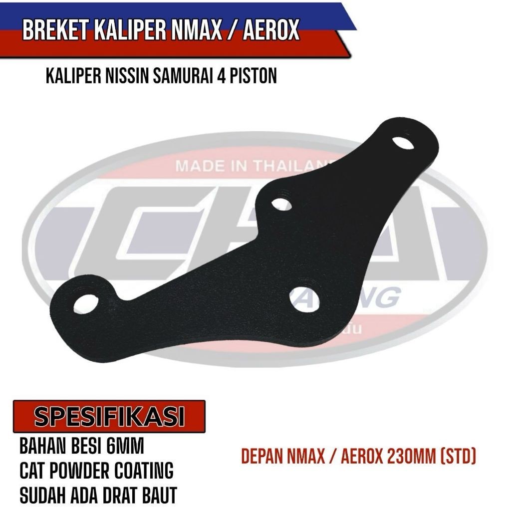 DO Breket NMAX Kaliper NISSIN SAMURAI 4 Piston