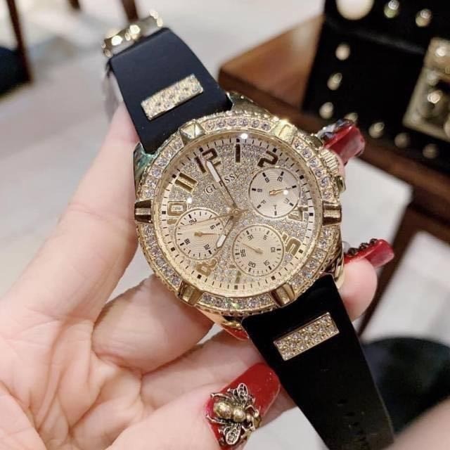 Jam Tangan Wanita chronograph desain W1160L1,W1160L3,W-1160L4,W1160L5,GW0045L1 look like guess