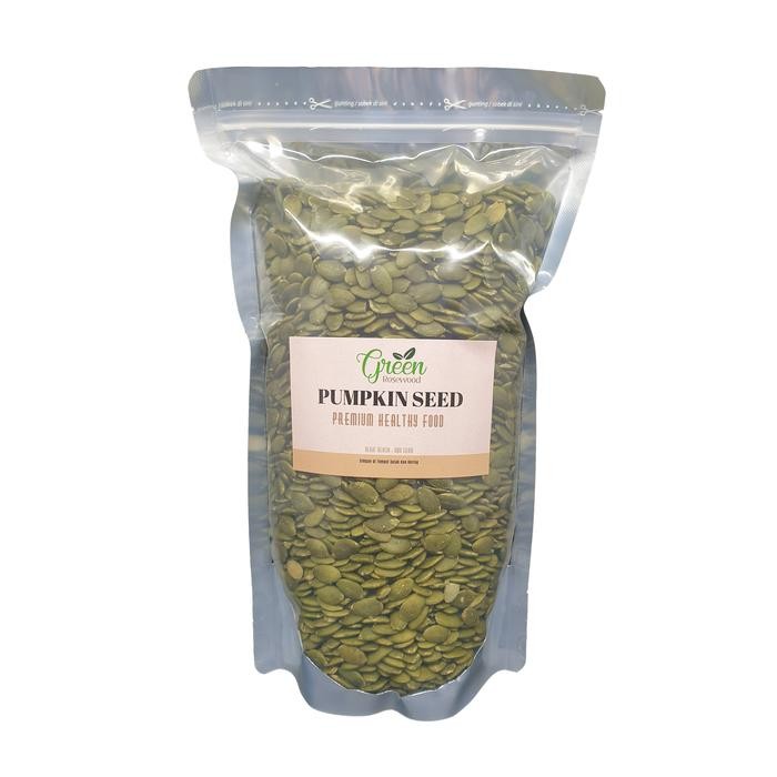 

RAW PUMPKIN SEED 1 KG PREMIUM - BIJI LABU MENTAH 1000 GRAM