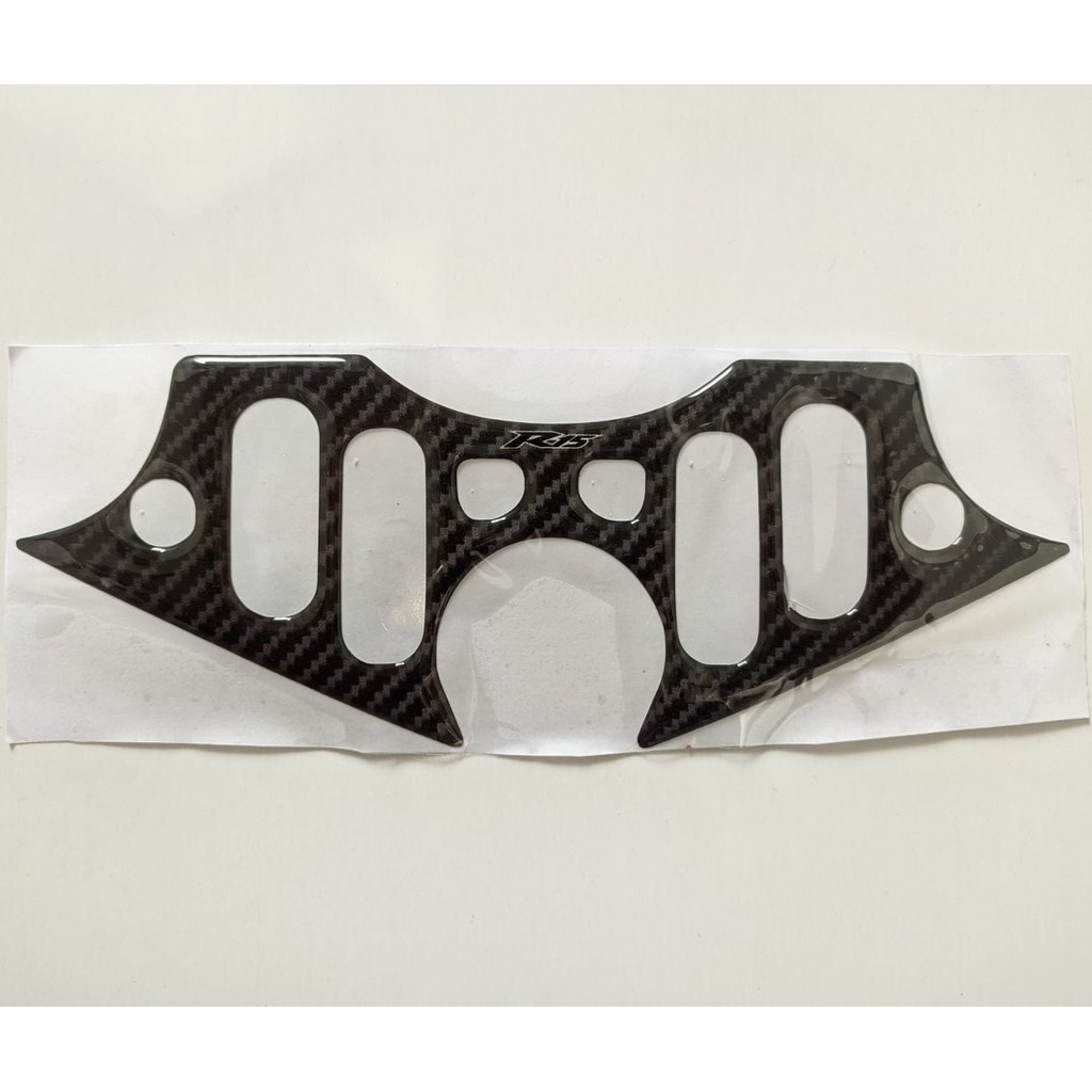 Emblem timbul segitiga Yamaha R15 v3 stiker resin yamaha r15 v3