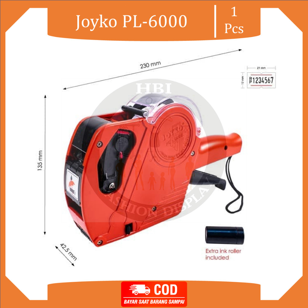 

Labeller Alat Label Harga Joyko PL-6000 (Price Labeller)CO