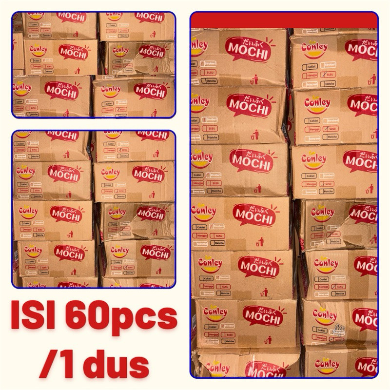 

MOCHI CONLEY ISI 60 atau NAGASAKI ISI 42 PILIH VARIAN BISA MIX