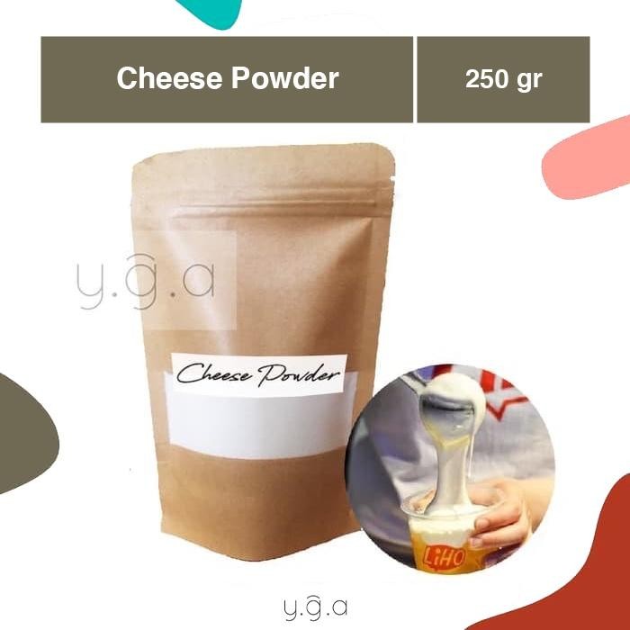 

Terbagus Cheese Powder 250gr / Cheese Foam / Cheese Cream Powder / Bubuk Krim Keju