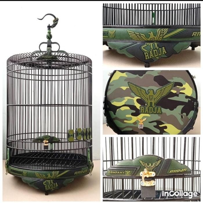 SANGKAR MURAI RADJA ARMY 3D CARBON NO 2