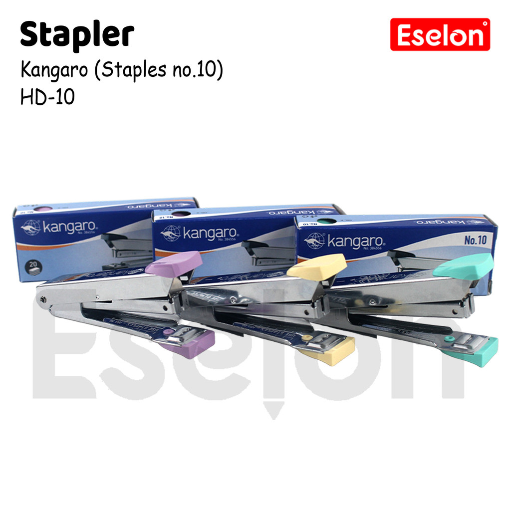 

Stapler Staples Hekter Jepretan Kangaro HD-10 / Stapler Kangaro HD-10 iD