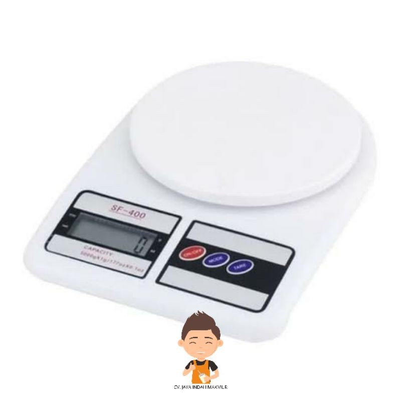 DDI Timbangan Kue | Timbangan Digital | Timbangan Dapur 10 kg FREE BATERAI Yang Besar