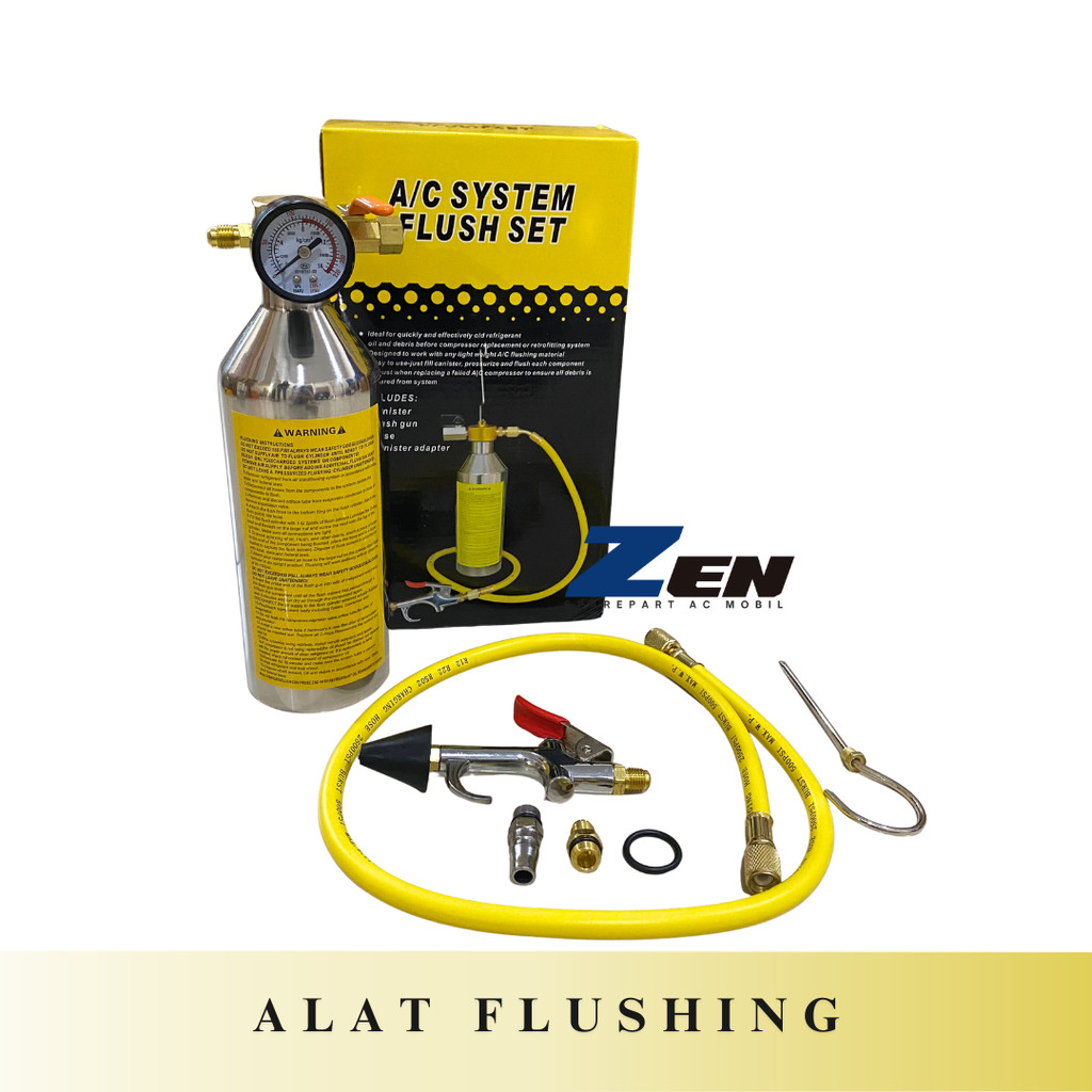 ALAT FLUSHING AC MOBIL FLUSHING TOOL KIT SET LENGKAP BERKUALITAS