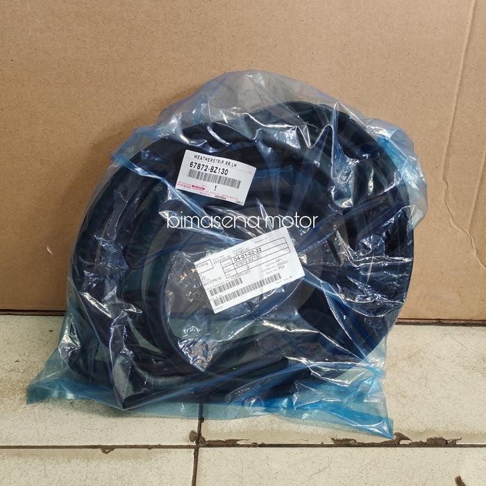 karet pintu weatherstrip pintu belakang kiri allnew avanza xenia best