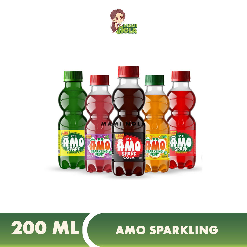 

Amo Sparkling Water Minuman Soda Lokal 200ml