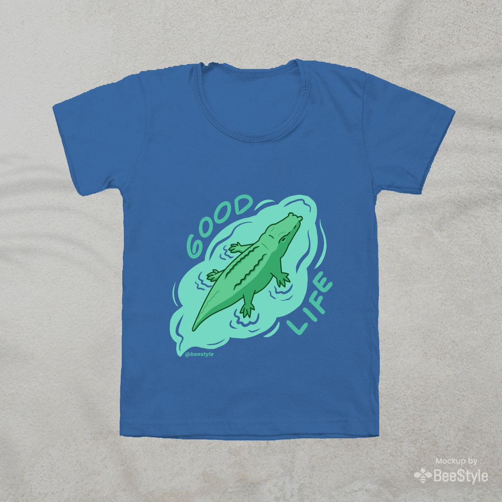 {Beestyle} Kaos Buaya Kecil // Kaos Anak-anak // Design custom pria wanita anak