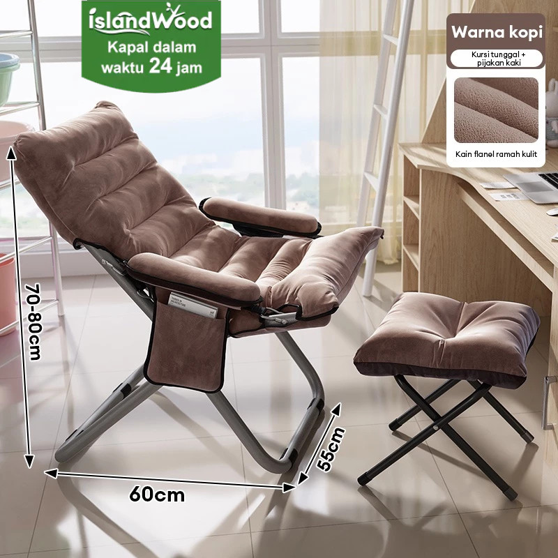 NEW PRODUK Kursi Malas Kursi Santai Ranjang Kursi Tidur Tempat Tidur Lipat Kursi Lipat Kantor Kasur 